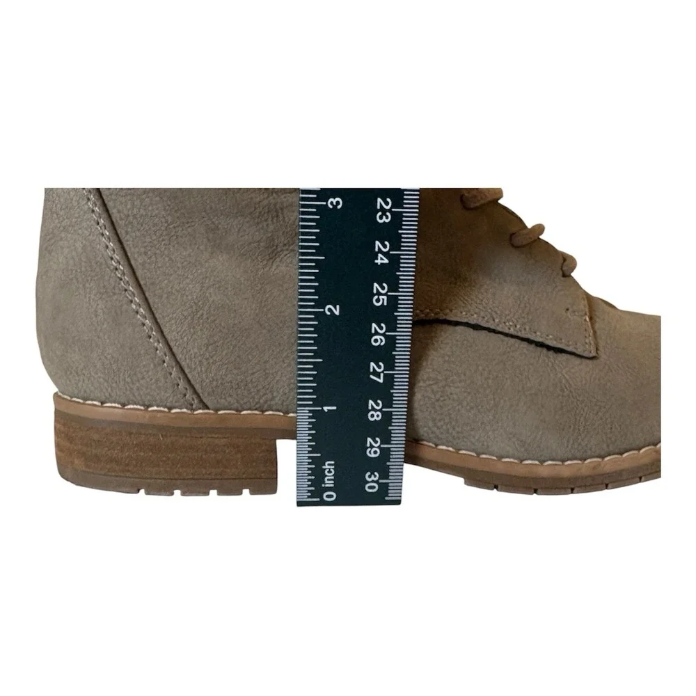 Eurosoft Winterbury Side Zip Womens Bootie‎ Size 6M Neutral Outdoor Nature
